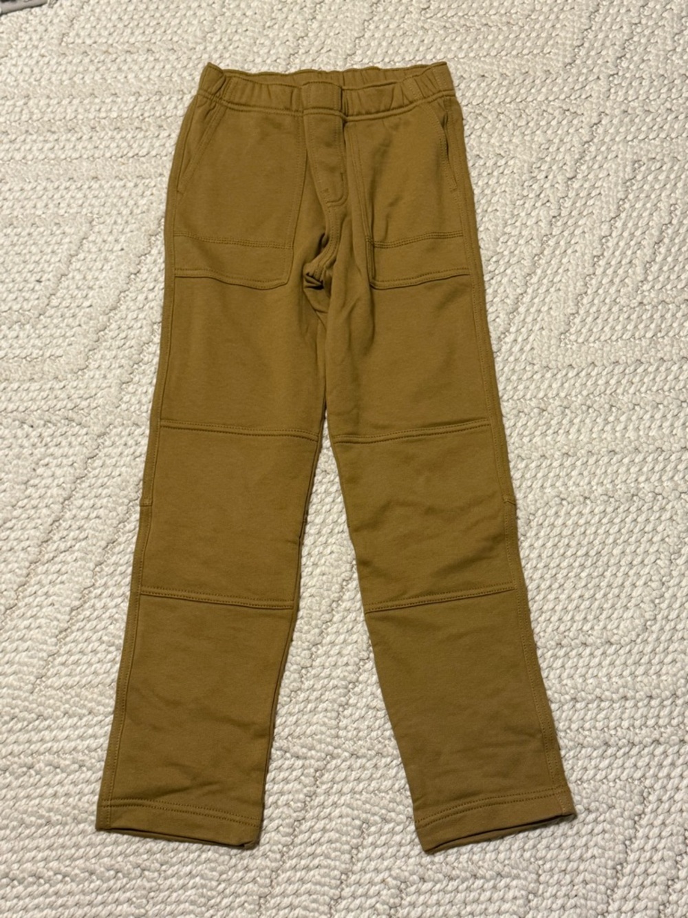 NWOT Tea Collection Tan Cotton Sweatpants, size 10